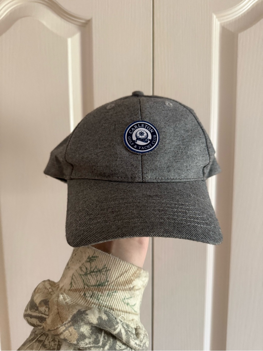 Gray Baseball Cap